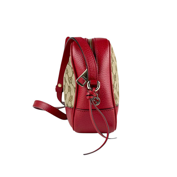 GUCCI Brown Leather Shoulder Bag - Picture 2 of 5